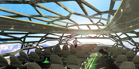 Smarter Skies La Vision DAirbus Sur Lavion Du Futur En 2050